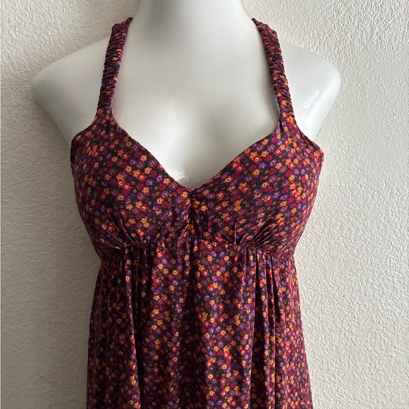 Olsenboye Women's Multicolor Floral Maxi Dress M - Picture 6 of 15